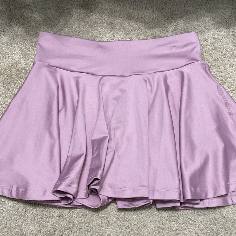 Pink workout skirt